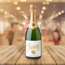 Stijlvolle witte gouden Nieuwjaarsbedrijfstypograf