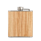 Stijlvolle witte staart Duistere Buck Head Light W Heupfles (Achterkant)