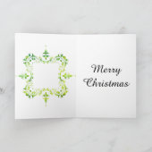 Stijlvolle Wonderful zoon kerstkaart Feestdagen Kaart (Binnen)