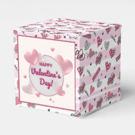 Stijlvolle XOXO-Valentijnsdag gevarieerd Bedankdoosjes