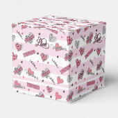 Stijlvolle XOXO-Valentijnsdag gevarieerd Bedankdoosjes (Achterkant)