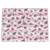 Stijlvolle XOXO-Valentijnsdag gevarieerd Groot Cadeauzakje (Voorkant)