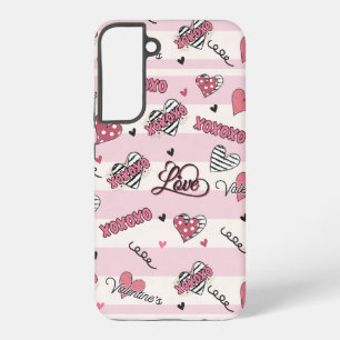 Stijlvolle XOXO-Valentijnsdag gevarieerd Samsung Galaxy Hoesje