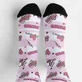 Stijlvolle XOXO-Valentijnsdag gevarieerd Sokken (Top)