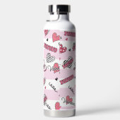 Stijlvolle XOXO-Valentijnsdag gevarieerd Waterfles (Rechts)