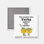 Stijlvolle YERBA MATE Koppels Magneet (Voorkant / Achterkant)