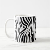 Stijlvolle zebra Print Animal Skin Koffiemok (Links)