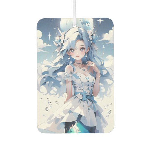 Stijlvolle zeemeermin auto geur eliminators luchtverfrisser (Voorkant)