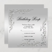 Stijlvolle zilverdecoratie op zaterdag RSVP (Voorkant / Achterkant)