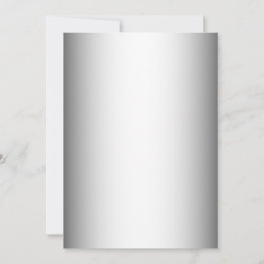 Stijlvolle Zilveren Ballonnen 70ste Verjaardagsfee Kaart (Achterkant)