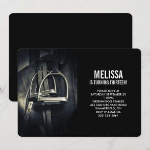 Stijlvolle zilveren stijgbeugels op Engels rijzade Kaart