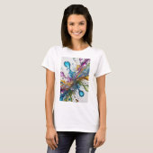 Stijlvolle Zilveren WATERSPATTEN T-shirt (Voorkant volledig)