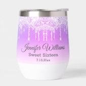 Stijlvolle zoete zestien roze druipende glitters c (Links)