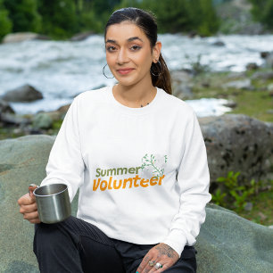 Stijlvolle Zomer Vrijwilliger T-shirt