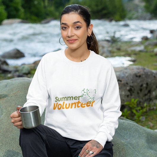 Stijlvolle Zomer Vrijwilliger T-shirt