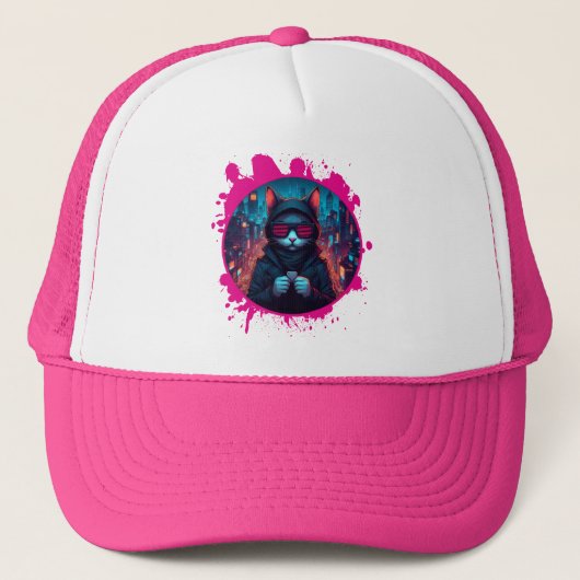 Stijlvolle zonnebril Cat Trucker Pet (Voorkant)