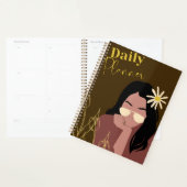 Stijlvolle Zonnebril Meisje "Dagelijkse Planner" | Planner (Display)