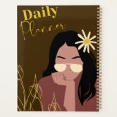 Stijlvolle Zonnebril Meisje "Dagelijkse Planner" | Planner (Achterkant)