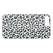 Stijlvolle zwart-wit cheetahprint Case-Mate iPhone case (Achterkant (Horizontaal))