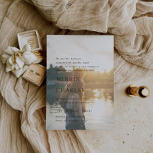 Stijlvolle zwart-wit foto moderne bruiloft