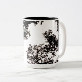 Stijlvolle zwart-wit ontworpen Mok (Voorkant rechts)