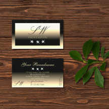 Stijlvolle zwarte Cream Gold Sparkle Diamonds Init