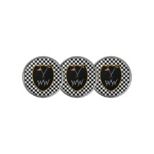 Stijlvolle zwarte en witte cheques, bescherming & 