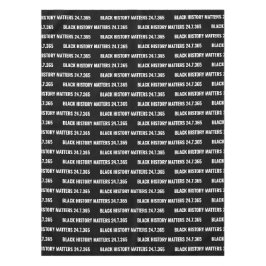 Stijlvolle ZWARTE GESCHIEDENIS BHM Tafelkleed