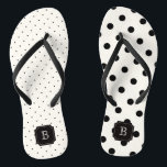 Stijlvolle zwarte Latijns-Amerikaanse pooldots Teenslippers<br><div class="desc">Ontworpen door: fat*fa*tin. Eenvoudig aan te passen met uw eigen tekst,  foto of afbeelding. Voor douaneverzoeken,  te contacteren gelieve vet*fa*tin direct. Aangepaste kosten zijn van toepassing op www.zazzle.com/fat_fa_tin www.zazzle.com/color_therapy www.zazzle.com/fatfatin_blue_knot www.zazzle.com/fatfatin_red_knot www.zazzle.com/fatfatin_box www.zazzle.com/fatfatin_ink</div>