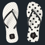 Stijlvolle zwarte Latijns-Amerikaanse pooldots Teenslippers<br><div class="desc">Ontworpen door: fat*fa*tin. Eenvoudig aan te passen met uw eigen tekst, foto of afbeelding. Voor douaneverzoeken, te contacteren gelieve vet*fa*tin direct. Aangepaste kosten zijn van toepassing op www.zazzle.com/fat_fa_tin www.zazzle.com/color_therapy www.zazzle.com/fatfatin_blue_knot www.zazzle.com/fatfatin_red_knot www.zazzle.com/fatfatin_box www.zazzle.com/fatfatin_ink</div>