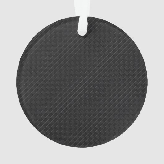 Stijlvolle zwarte-lint bewustzijn ornament (achterkant)