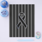 Stijlvolle zwarte-lint-lint flyer (Enkel)