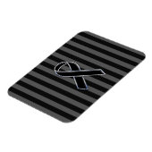 Stijlvolle zwarte-lint-lint magneet (Linkerzijde)