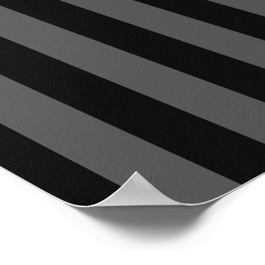 Stijlvolle zwarte-lint-lint poster (Hoek)