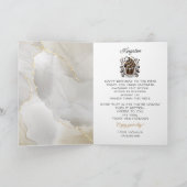 Stijlvolle Zwarte Man Champagne Luxe Verjaardag Ka Kaart (Binnen)