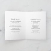 Stijlvolle zwarte moderne bruiloft (Binnen)