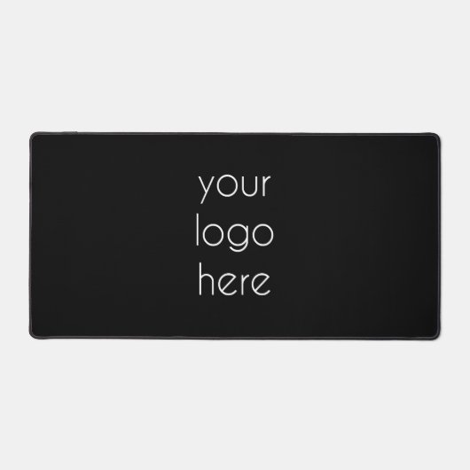 Stijlvolle zwarte moderne professionele Logo Bureaumat (Voorkant)