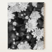 Stijlvolle zwarte witte planner (Achterkant)