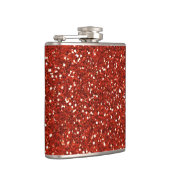 StijlvolRed Glitter Heupfles (Rechts)