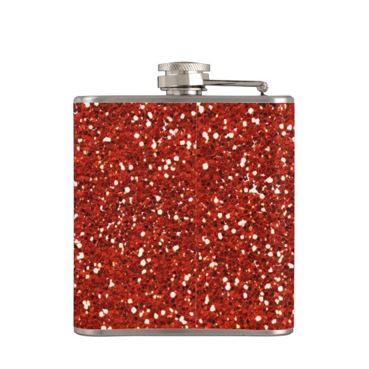    StijlvolRed Glitter Heupfles (Achterkant)