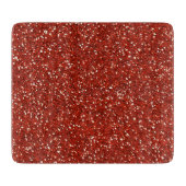 StijlvolRed Glitter Snijplank (Voorkant)