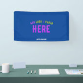 STIJLVOOL MODERN AANGEPAST KOBALTBLAUW GECONTROLEE SPANDOEK (Beurs)