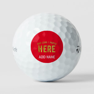 STIJLVOOL MODERN AANGEPAST WIT ROOD GECERTIFICEERD GOLFBALLEN