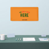 STIJLVOOL MODERN AANGEPASTE DONKERORANJE GECONTROL SPANDOEK (Beurs)