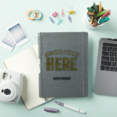 STIJLVOOL MODERN AANPASBAAR HELDER GECONTROLEERD G STICKER (iPad Cover)