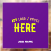 STIJLVOOL MODERN AANPASBAAR INDIGO GECERTIFICEERD  RAAMSTICKER (Vel 2)