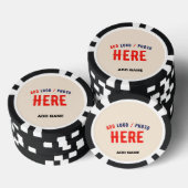 STIJLVOOL MODERN AANPASBAAR NATUURLIJK GECONTROLEE POKER CHIPS (Opstapeling)