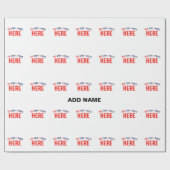 STIJLVOOL MODERN AANPASBAAR WIT GECERTIFICEERD GEM CADEAUPAPIER (Vlak)