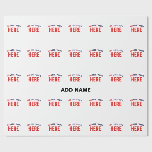 STIJLVOOL MODERN AANPASBAAR WIT GECERTIFICEERD GEM CADEAUPAPIER (Vlak)