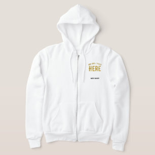STIJLVOOL MODERN AANPASBAAR WIT GECERTIFICEERD GEM HOODIE